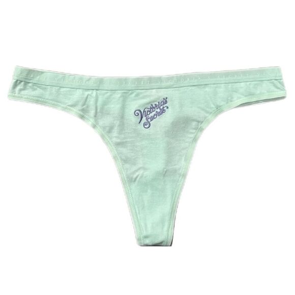 Victorias Secret Soft Cotton & Modal Thong panty lavender Medium - Picture 4 of 4